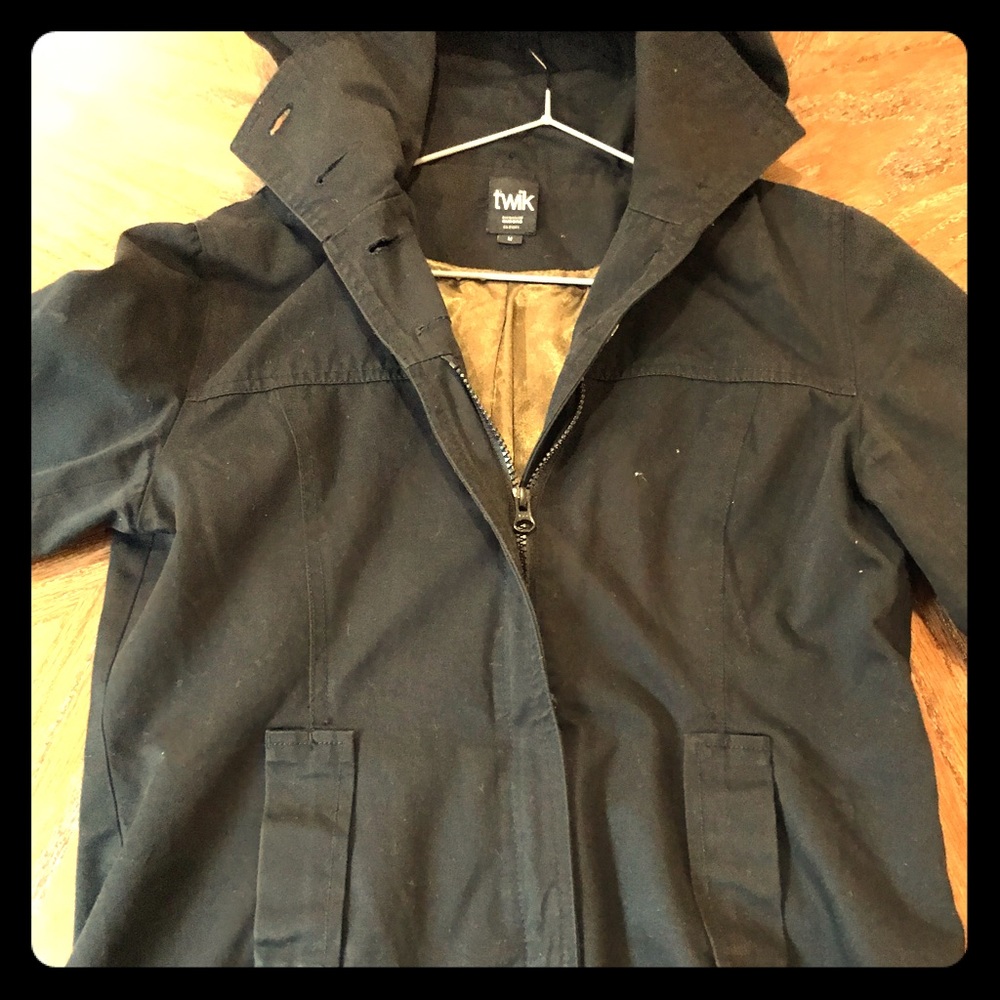 Fall black jacket from Simons